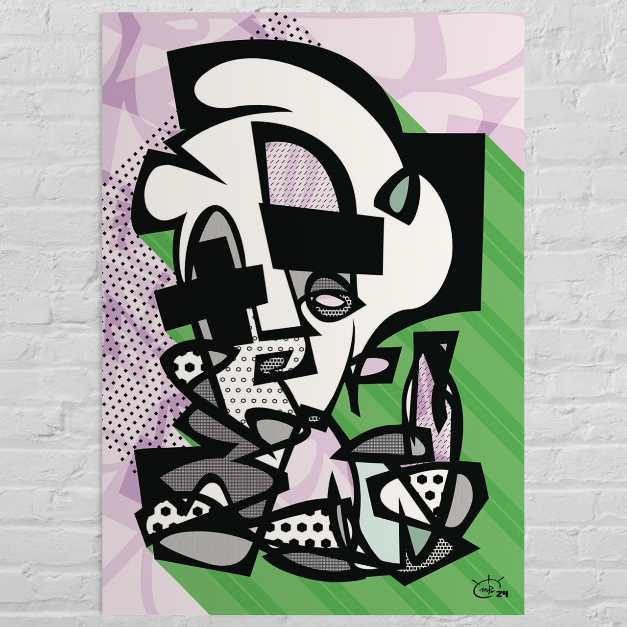POPPA WHOPPA | Leinwanddruck