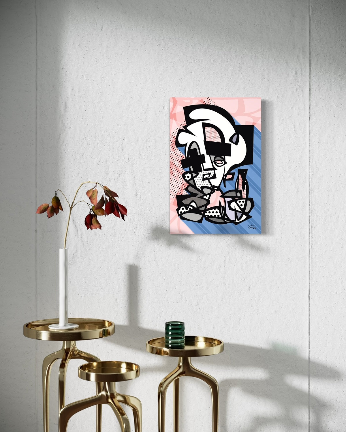 POPPA WHOPPA | Leinwanddruck