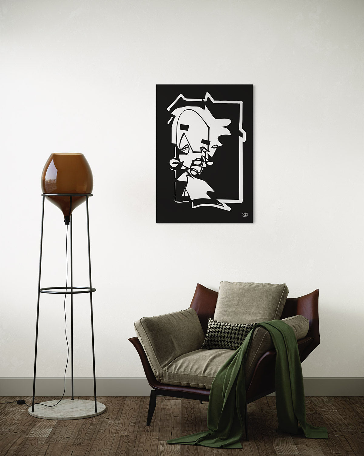 MISS HOLLE | Leinwanddruck