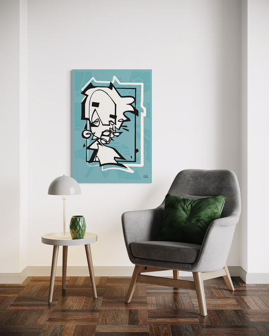 MISS HOLLE | Canvas print