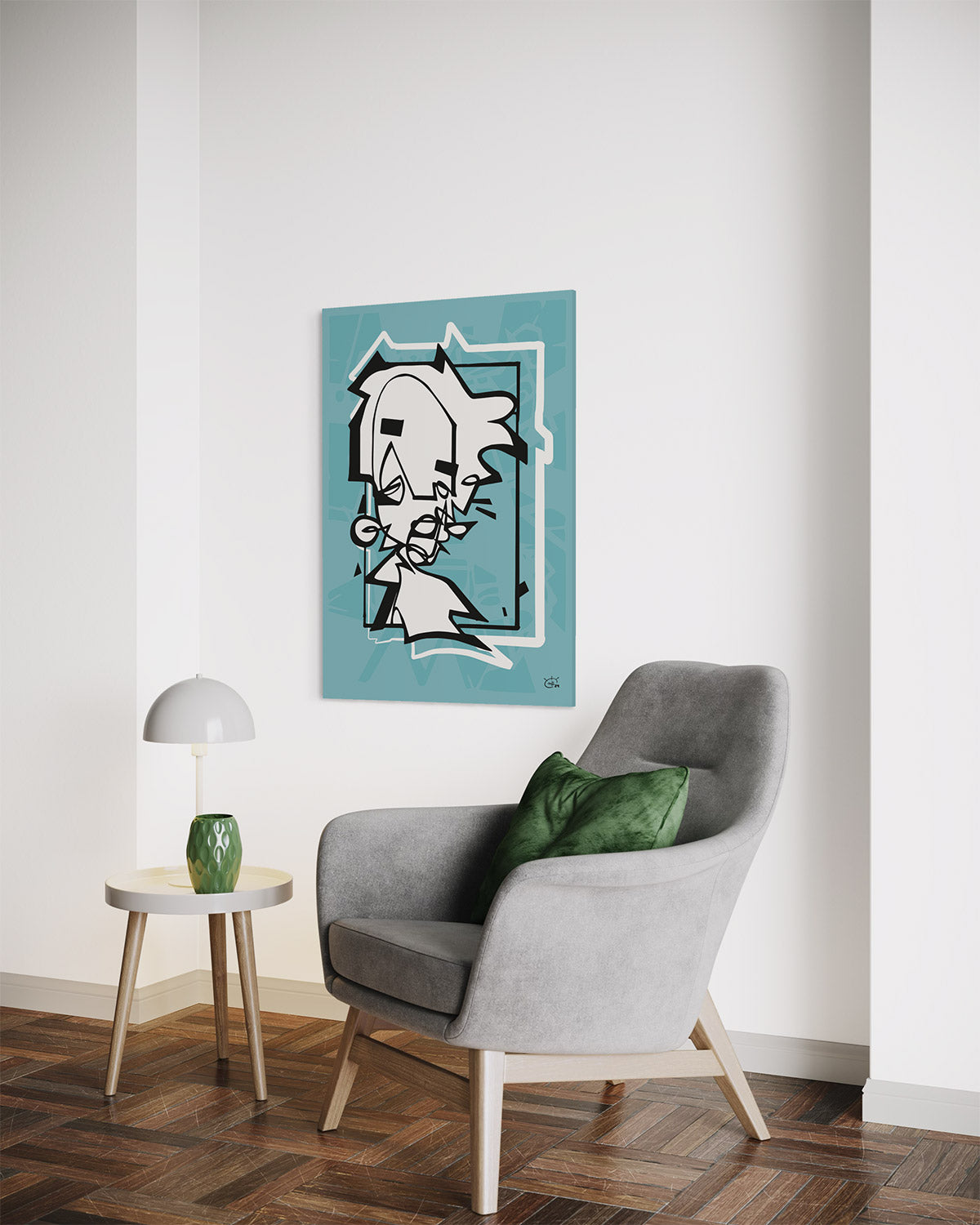 MISS HOLLE | Leinwanddruck