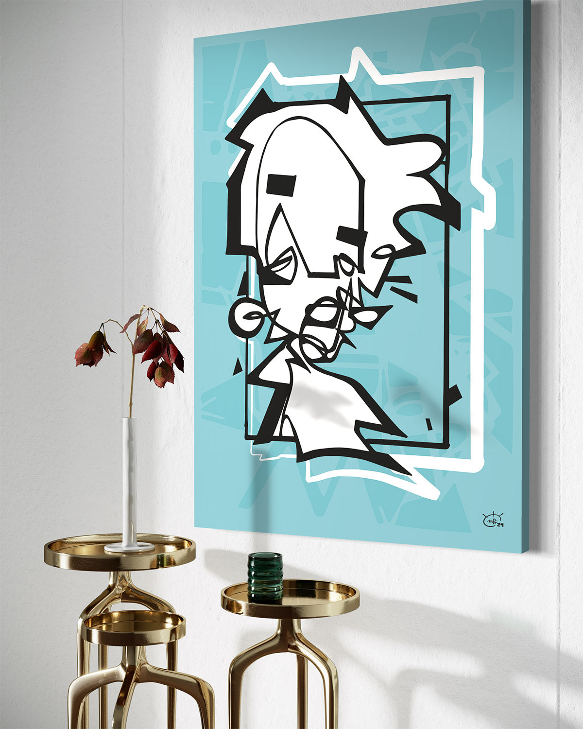 MISS HOLLE | Leinwanddruck