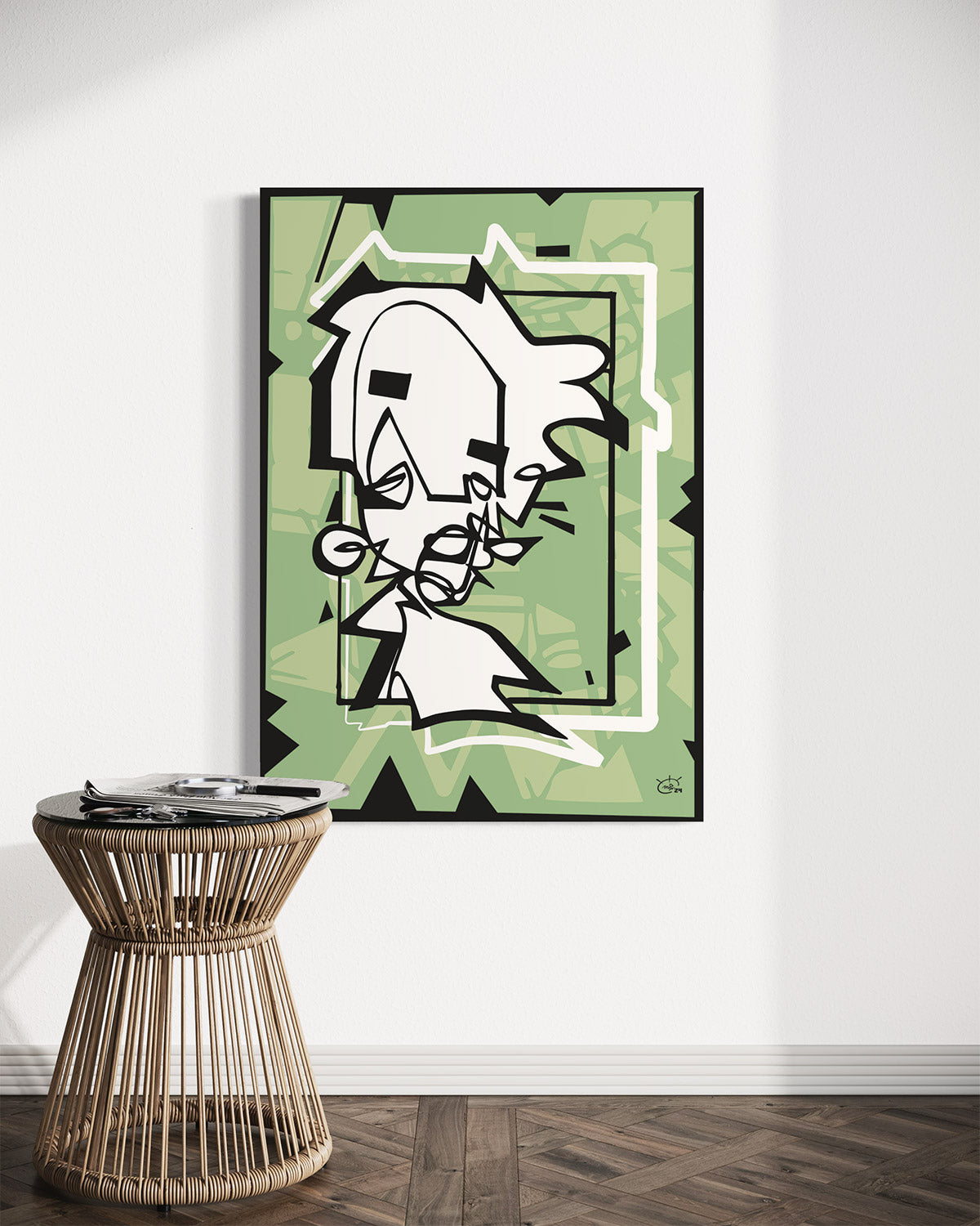MISS HOLLE | Leinwanddruck