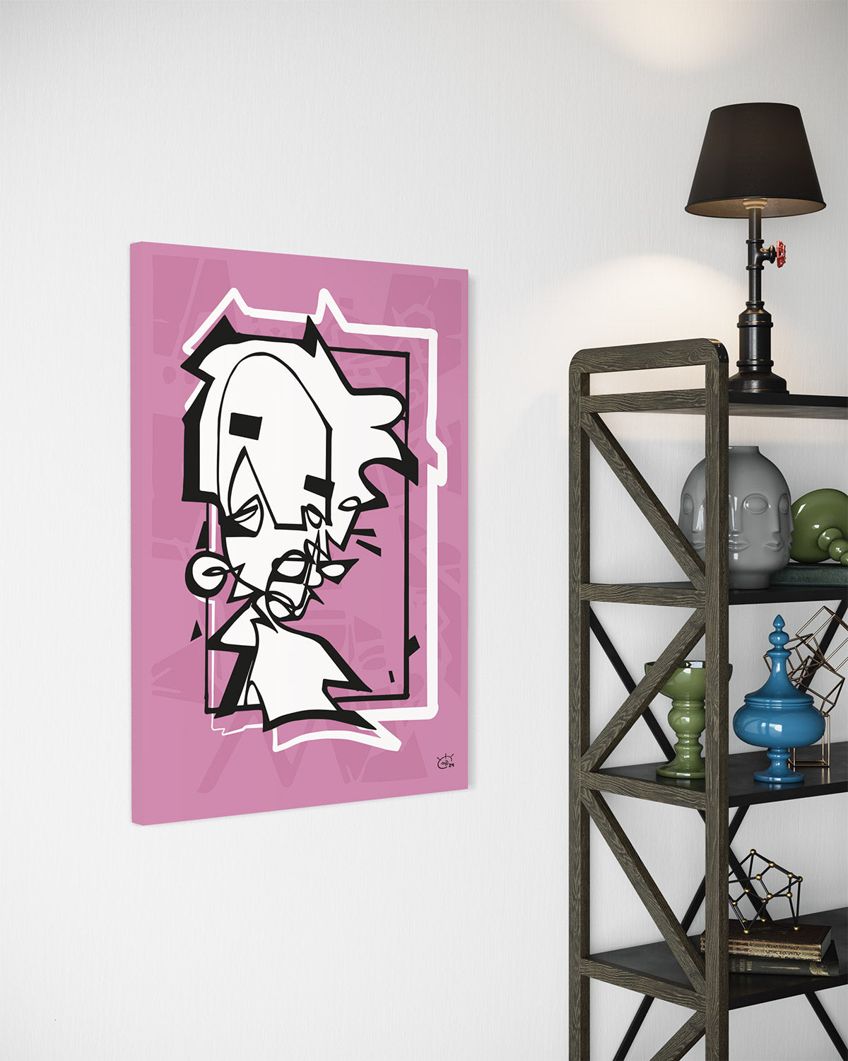 MISS HOLLE | Leinwanddruck