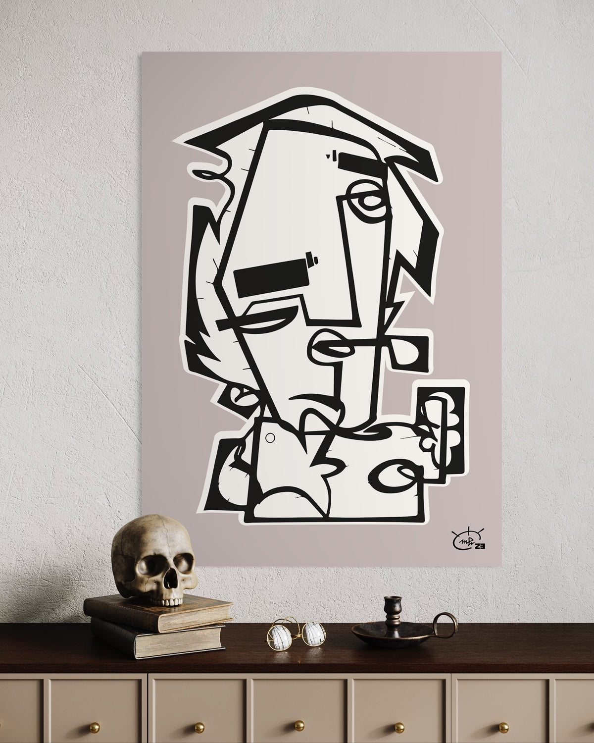 THE PIPE | Leinwanddruck