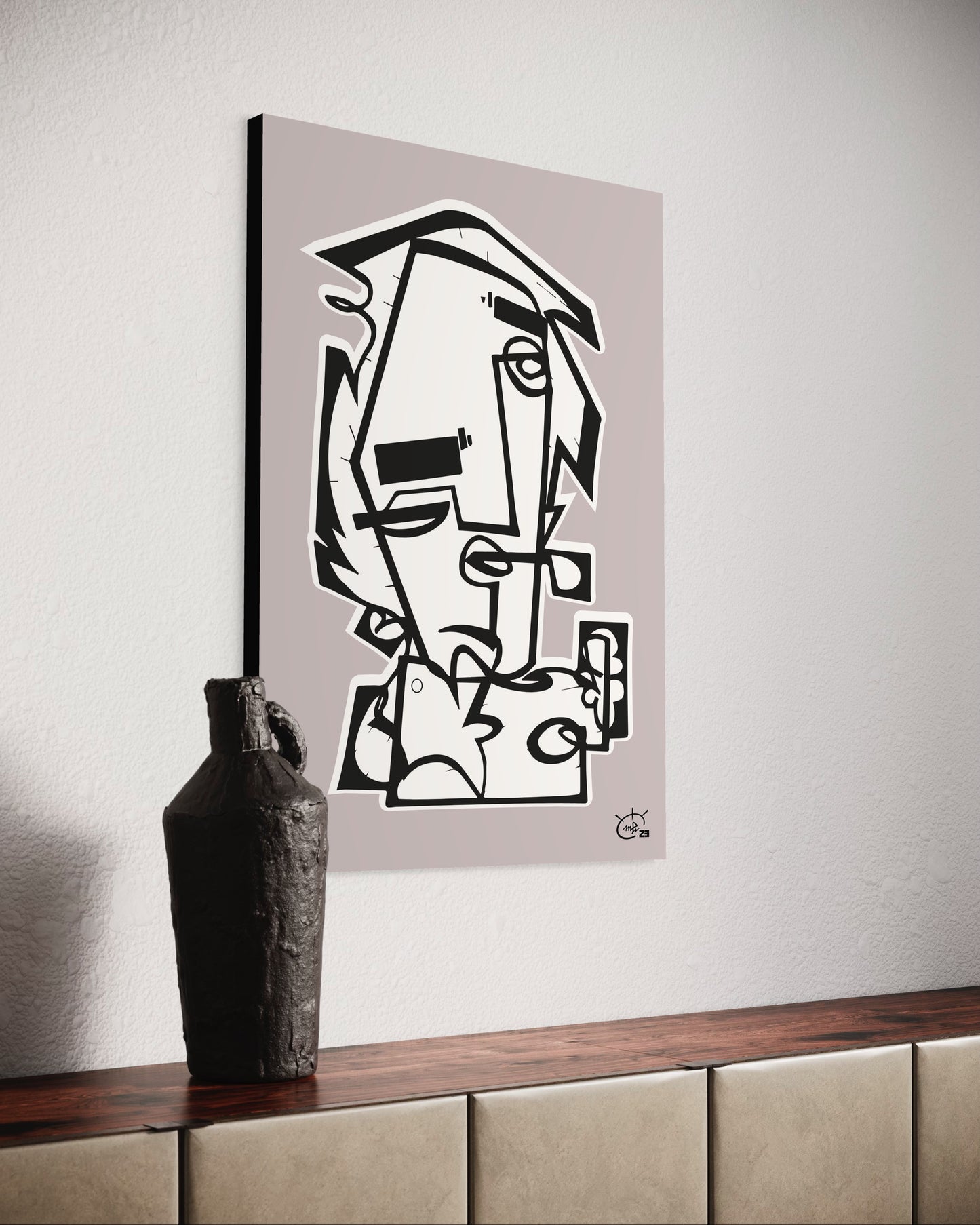 THE PIPE | Leinwanddruck