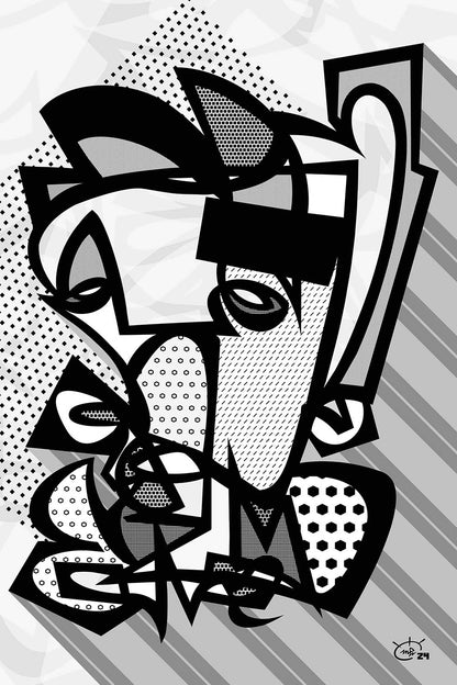 GRUMPY | Canvas print