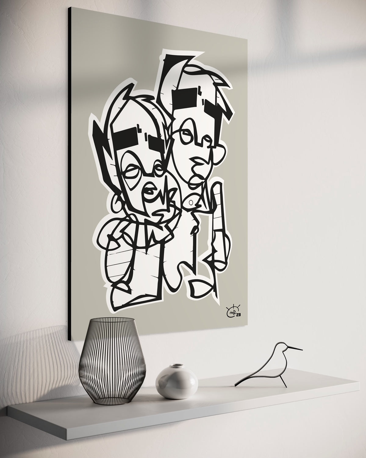 BROTHERHOOD | Contemporary canvas art print