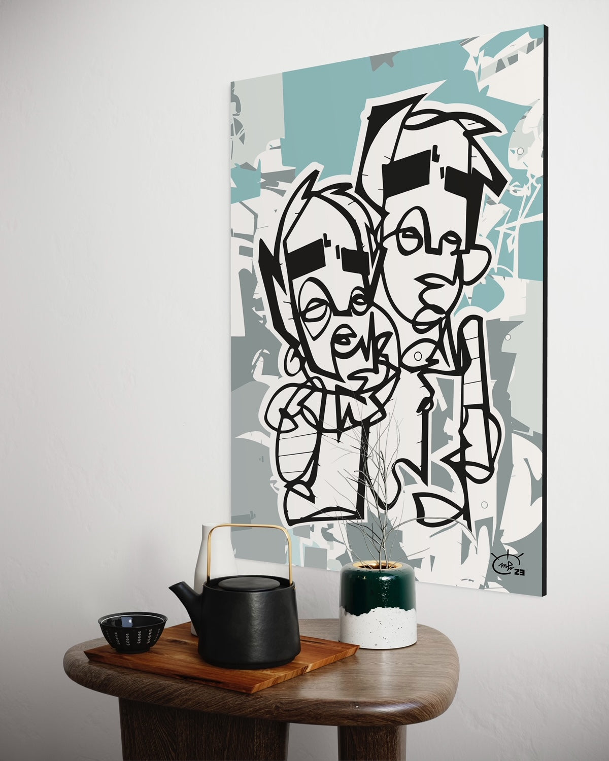 BROTHERHOOD | Contemporary canvas art print