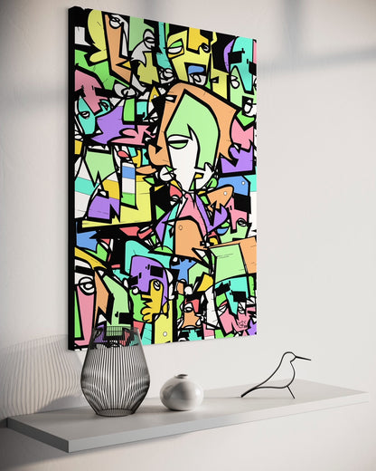 CARNIVAL COLOGNE | Canvas print