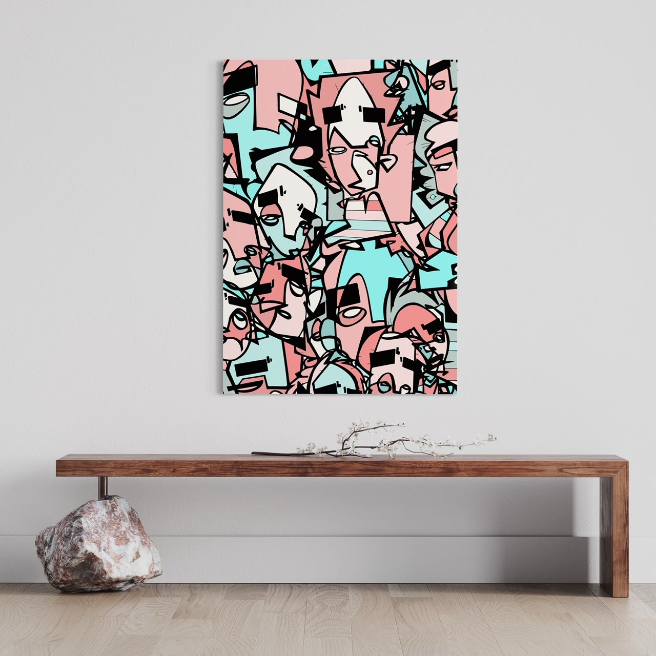 CARNIVAL GOA BERLIN RIO DE JANEIRO  | Stylized collage art poster