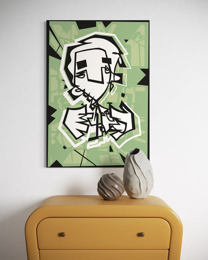 FINGERCOUNTER | Canvas print