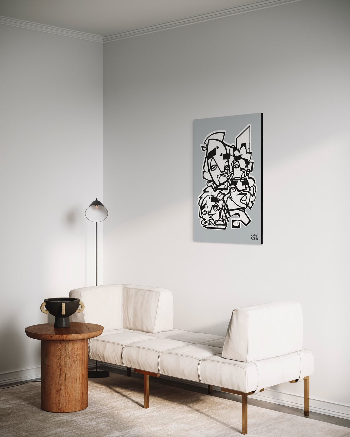 FRIENDSHIP | Contemporary canvas art print