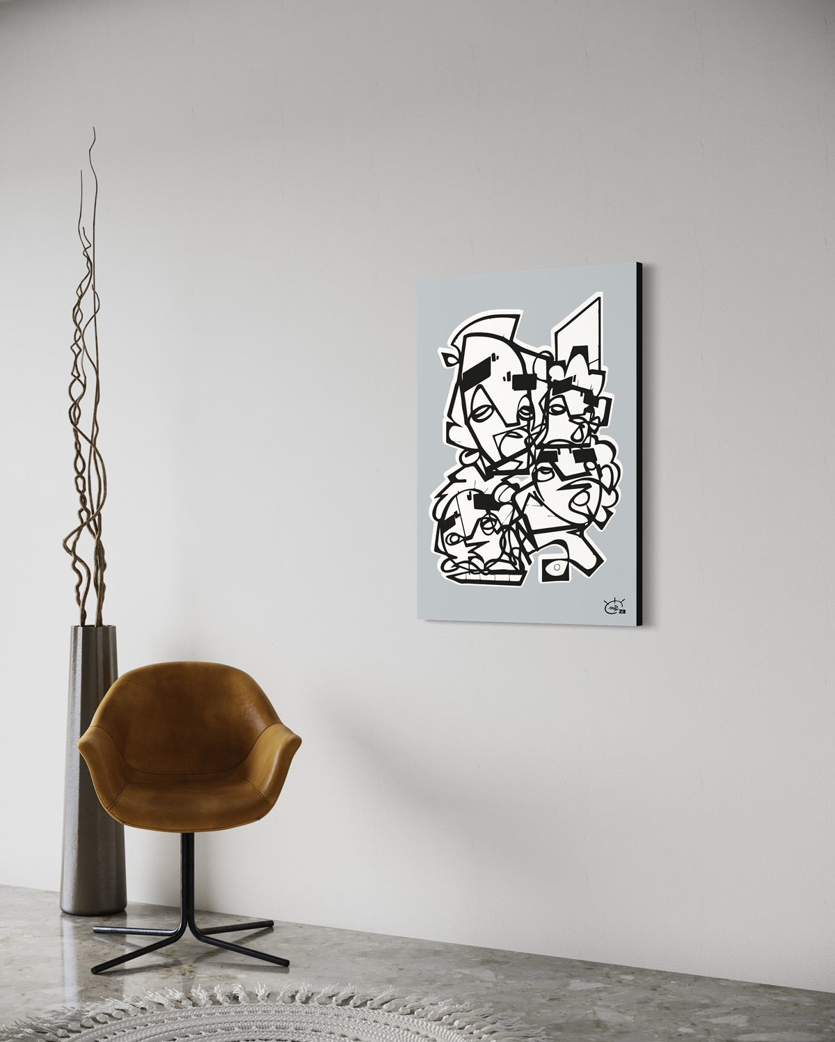 FRIENDSHIP | Contemporary canvas art print