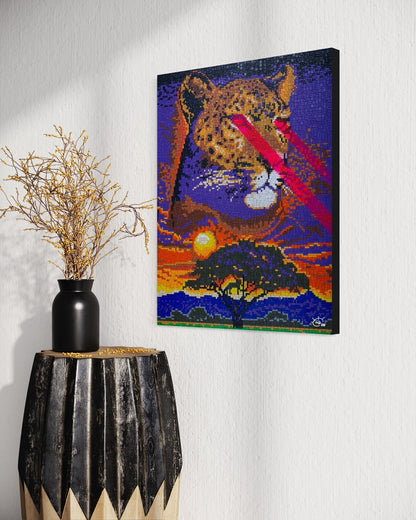 LASER LEO | Canvas print