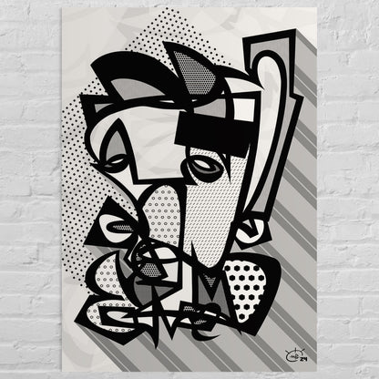 GRUMPY | Canvas print