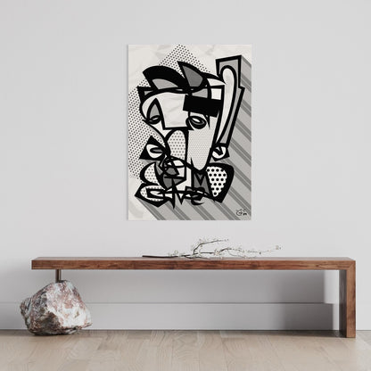 GRUMPY | Canvas print