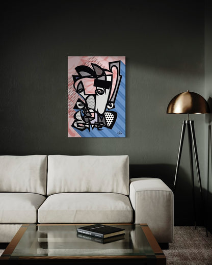 GRUMPY | Canvas print
