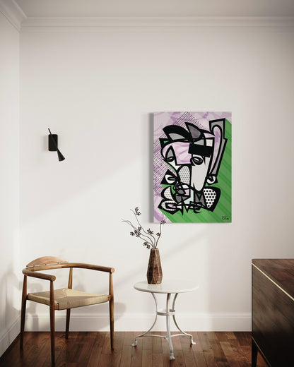 GRUMPY | Canvas print