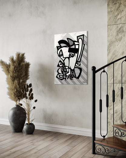 GRUMPY | Canvas print