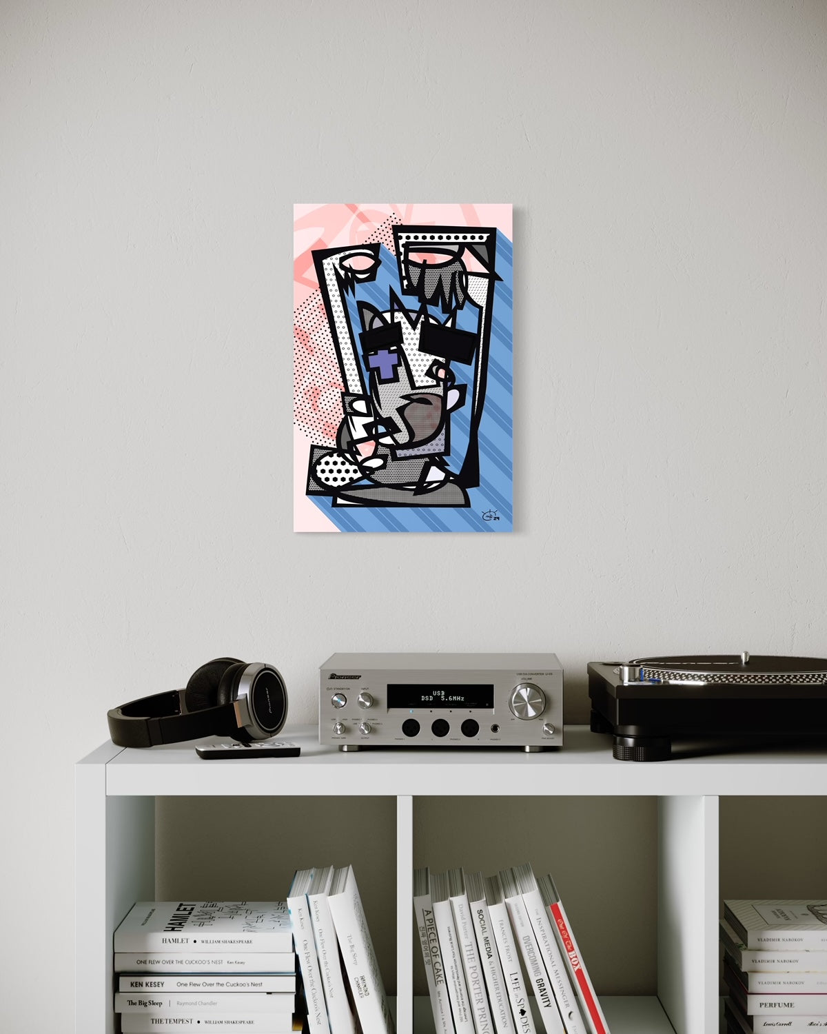 LIL WITCHA | Oneline canvas art print