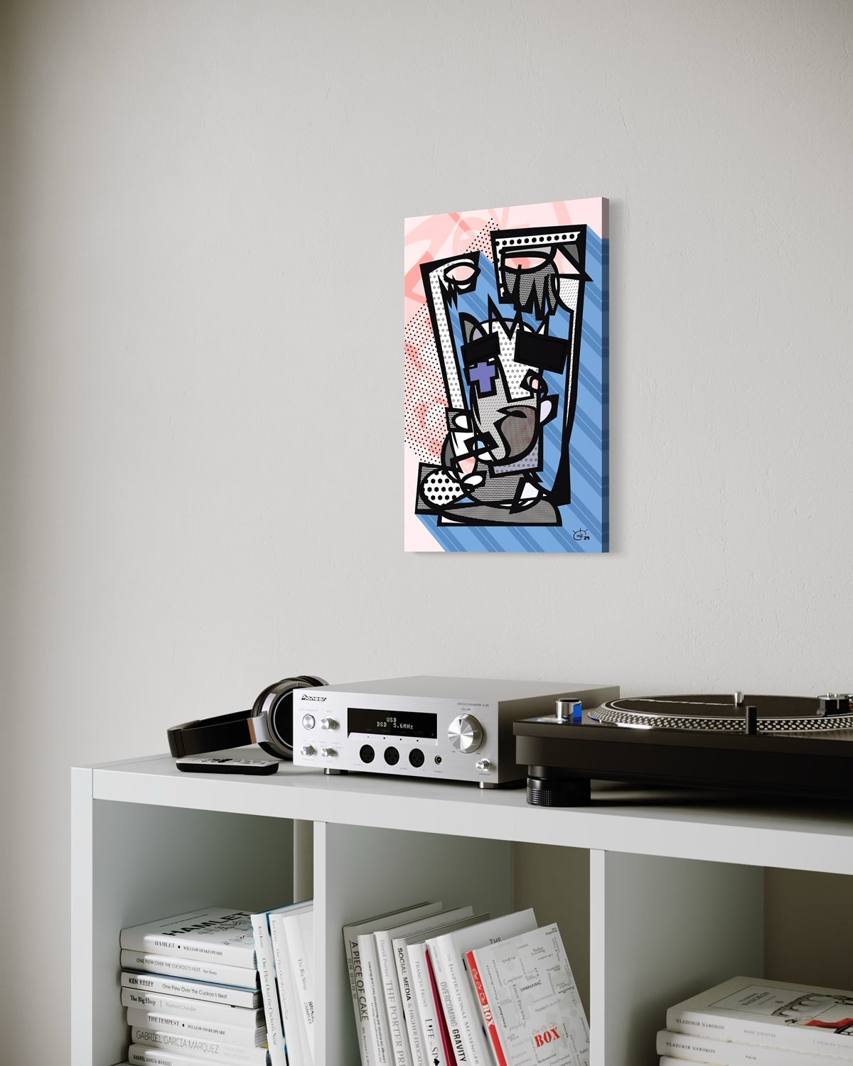 LIL WITCHA | Oneline canvas art print