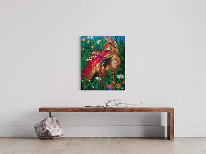 LASER BAMBI | Canvas print