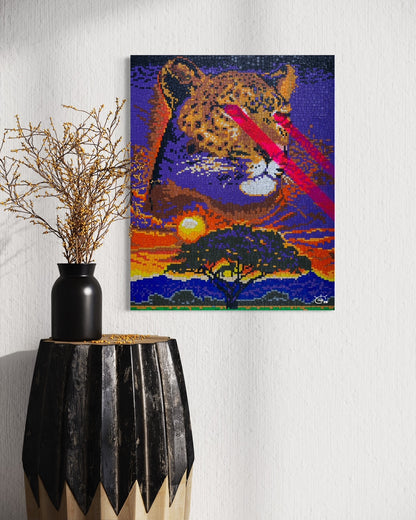 LASER LEO | Canvas print