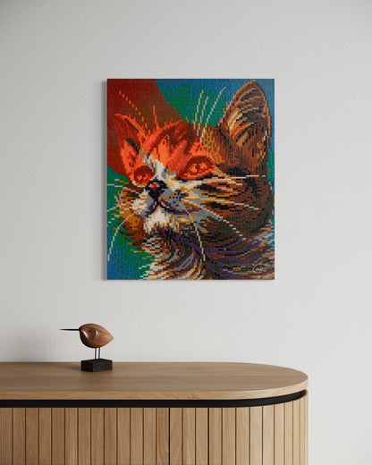 LASER CAT | Canvas print