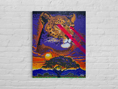 LASER LEO | Canvas print