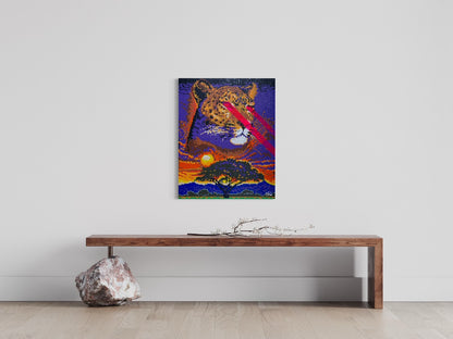 LASER LEO | Canvas print