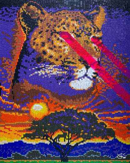 LASER LEO | Canvas print