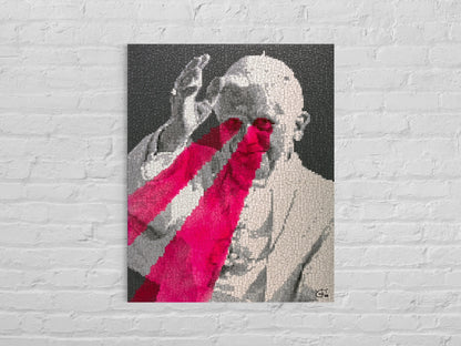LASER POPE | Canvas print