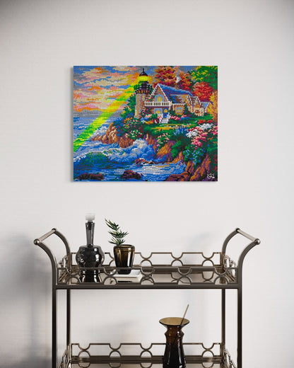 LASER TOWER | Canvas print