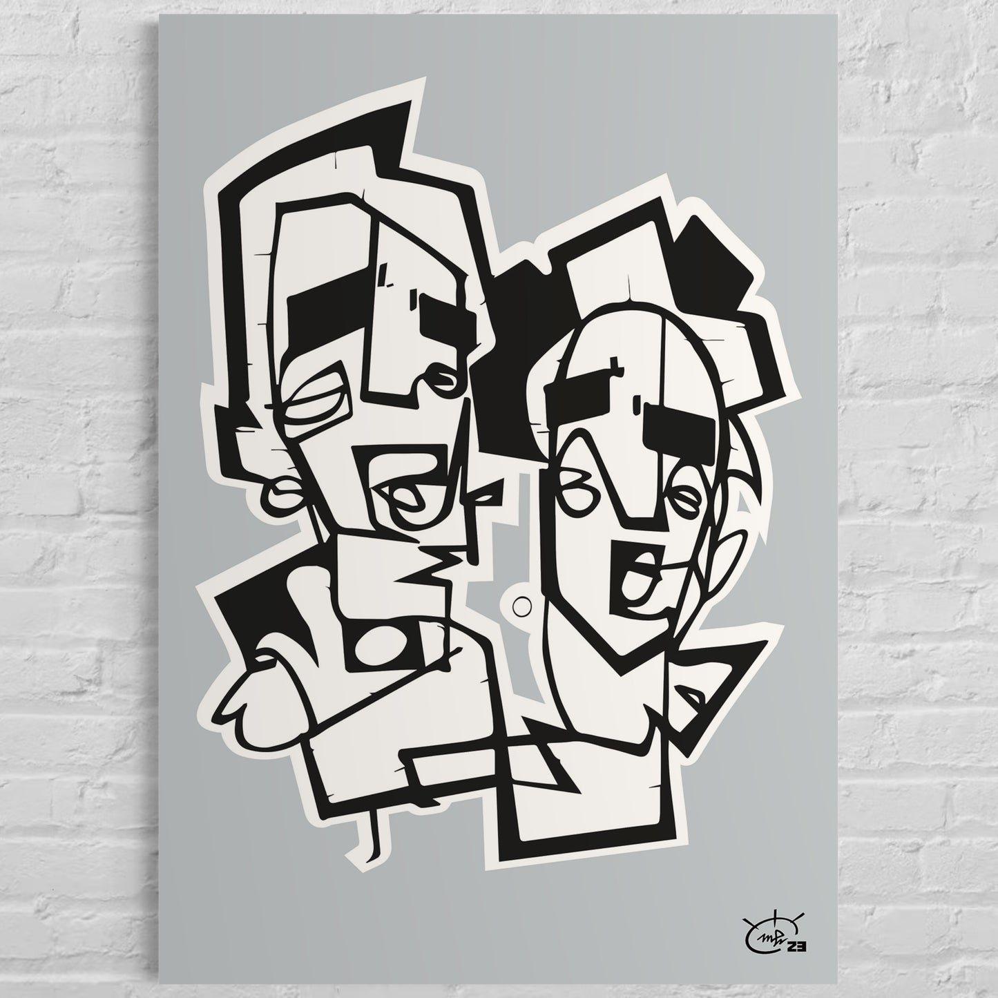LAST BOYSCOUTS | Single line modern art poster