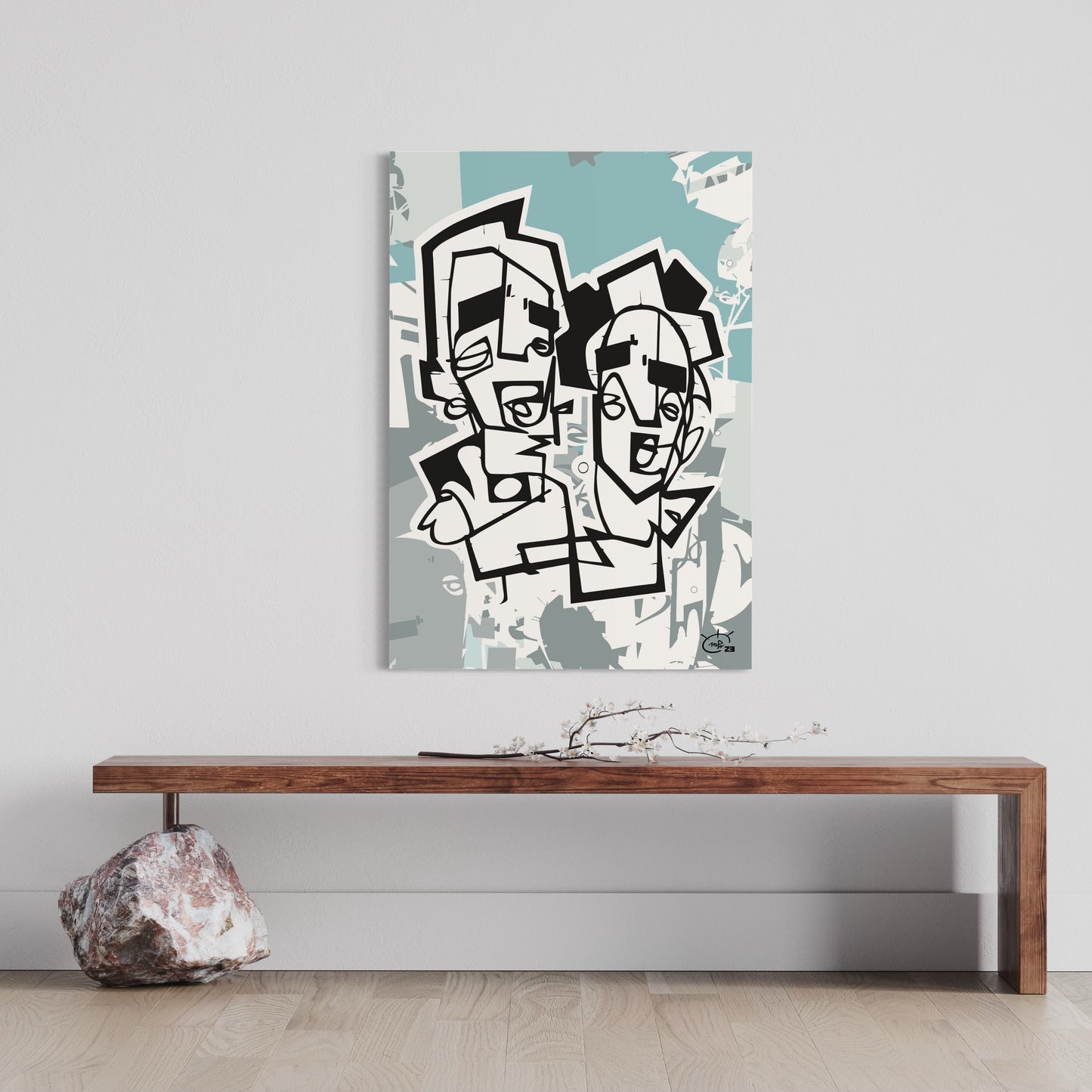LAST BOYSCOUTS | Single line modern art poster