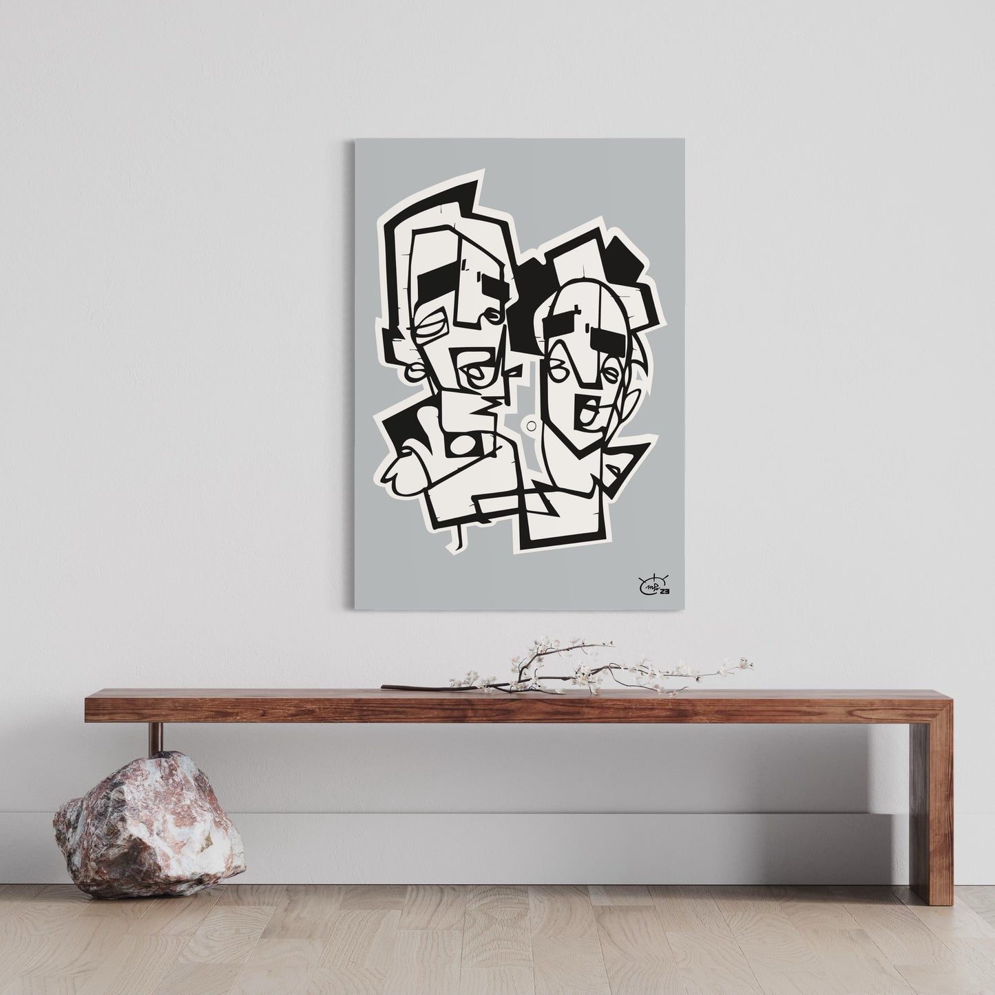 LAST BOYSCOUTS | Single line modern art poster