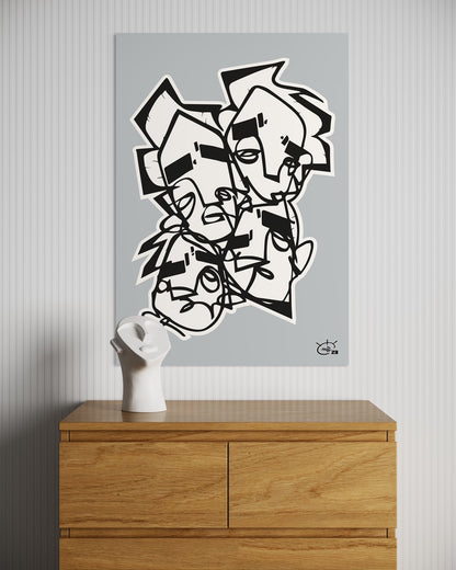 LIFES NO SUGARLICKIN | Fine art print