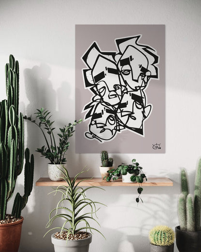 LIFES NO SUGARLICKIN | Fine art print