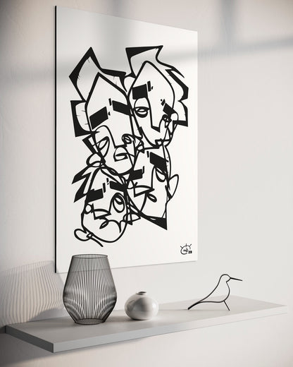 LIFES NO SUGARLICKIN | Fine art print