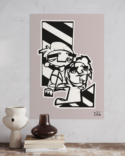 MEN AT WORK | Fine art print