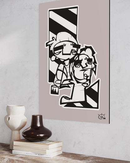 MEN AT WORK | Fine art print