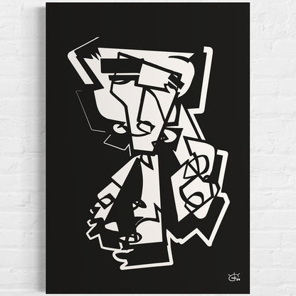 MR RACKET | Canvas print