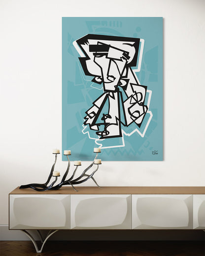MR RACKET | Canvas print