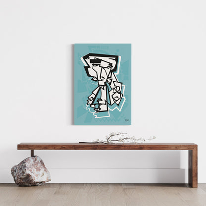 MR RACKET | Canvas print