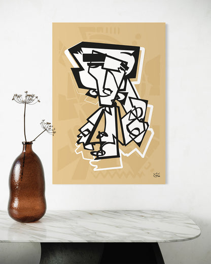 MR RACKET | Canvas print