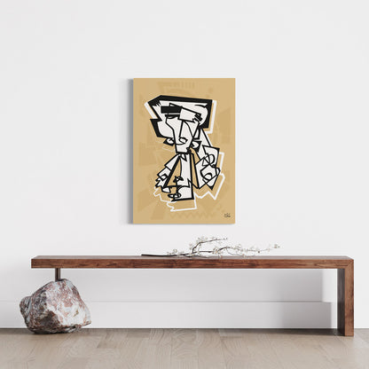 MR RACKET | Canvas print