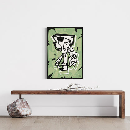 MR RACKET | Canvas print