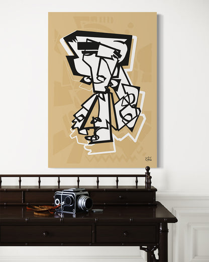 MR RACKET | Canvas print