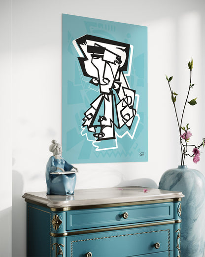 MR RACKET | Fine art print